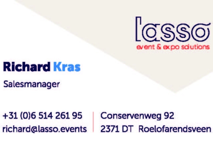 Visitekaartje Richard voorkant